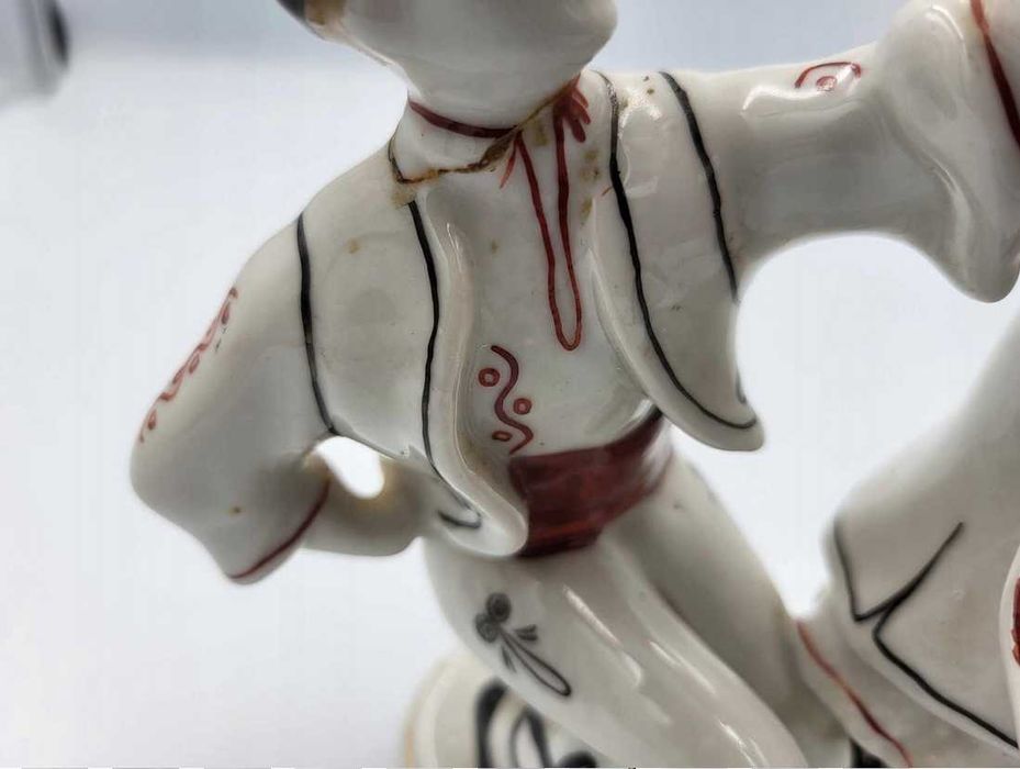 Figurka porcelanowa tancerze góral,Macedonia