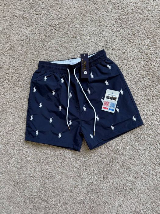 Шорты Polo Ralph Lauren монограммные плащевка