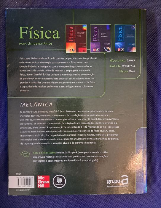 Livro Física para Universitários – Mecânica