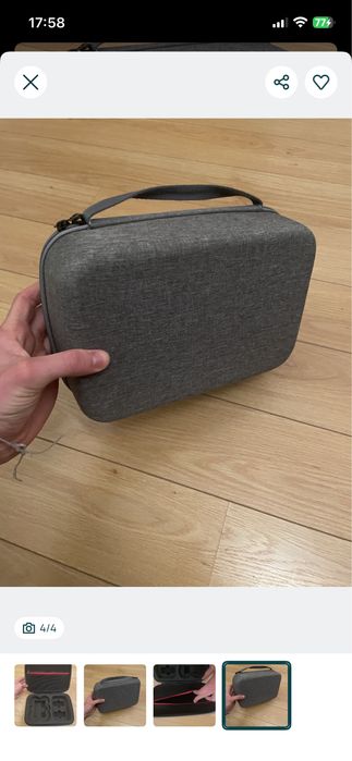 Dji case para drone dji neo (com compartimento para controle)