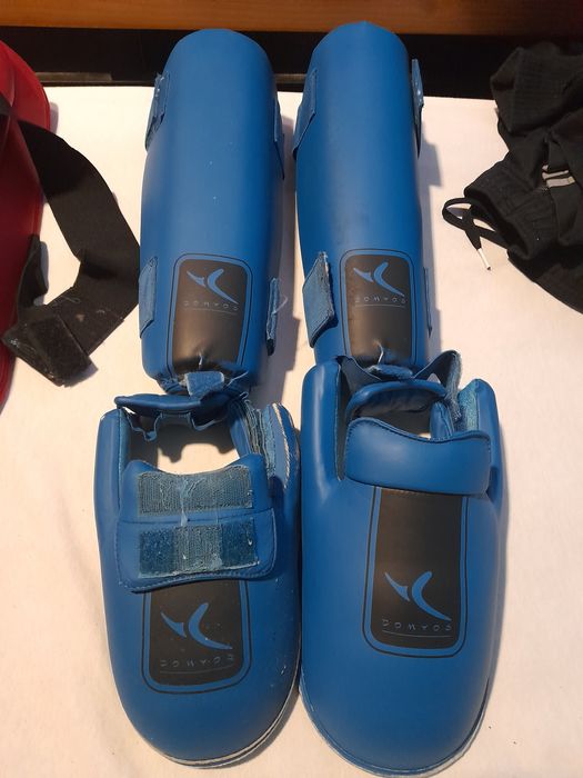 Conjunto para praticar kick Box