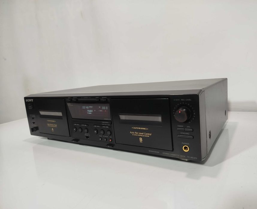 Подвійна стерео дека Sony TC-WE 475, Dolby HX Pro, автореверс, Японія