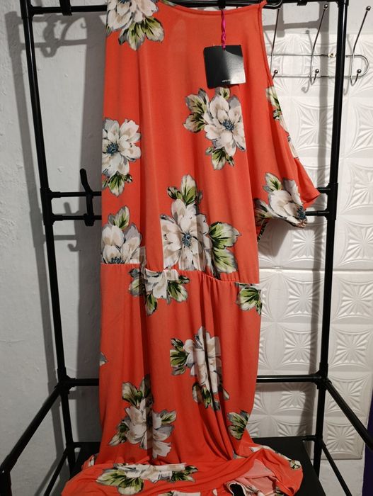 Пляжное платье большой размер 58-62