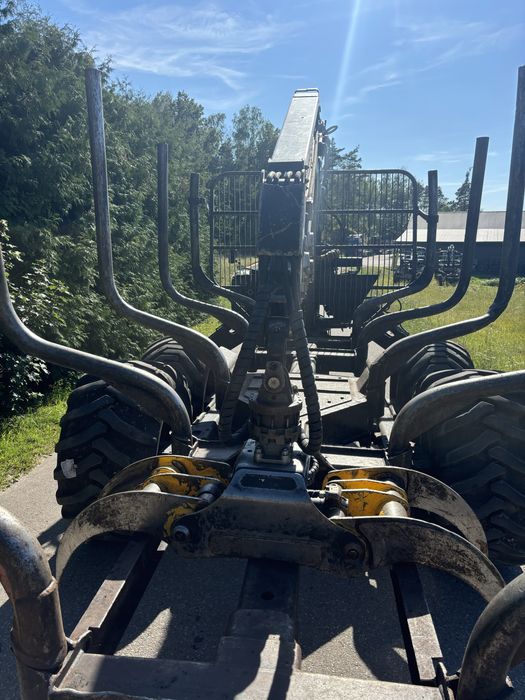 Przyczepa leśna kesla 12 ton