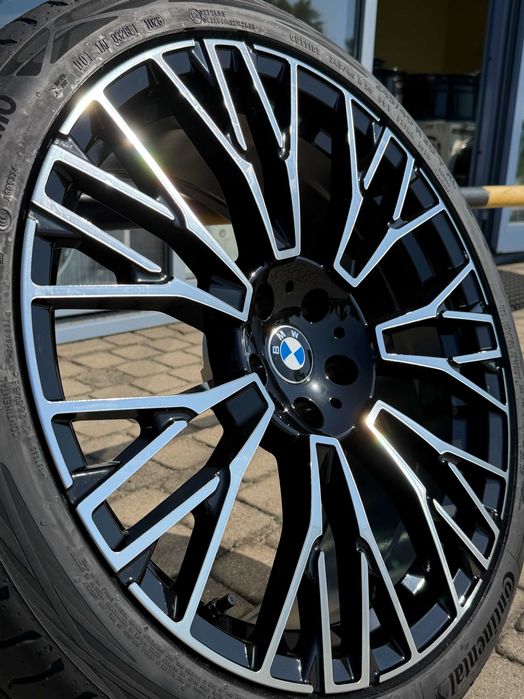Nowe koła 20 cali BMW X3 G45 G48 czarno srebrne