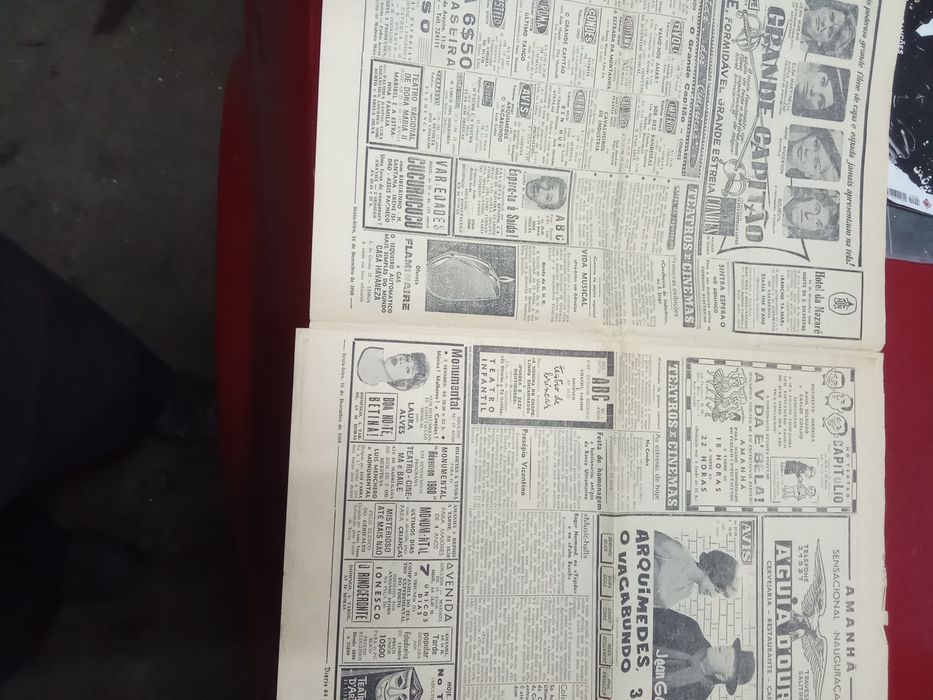 Diário Lisboa dezembro 1960! Bases lajes! Açores!