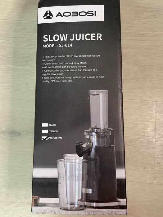 AOBOSI SJ-014 Mini Sokowirówka Wyciskarka Elektryczna 4079