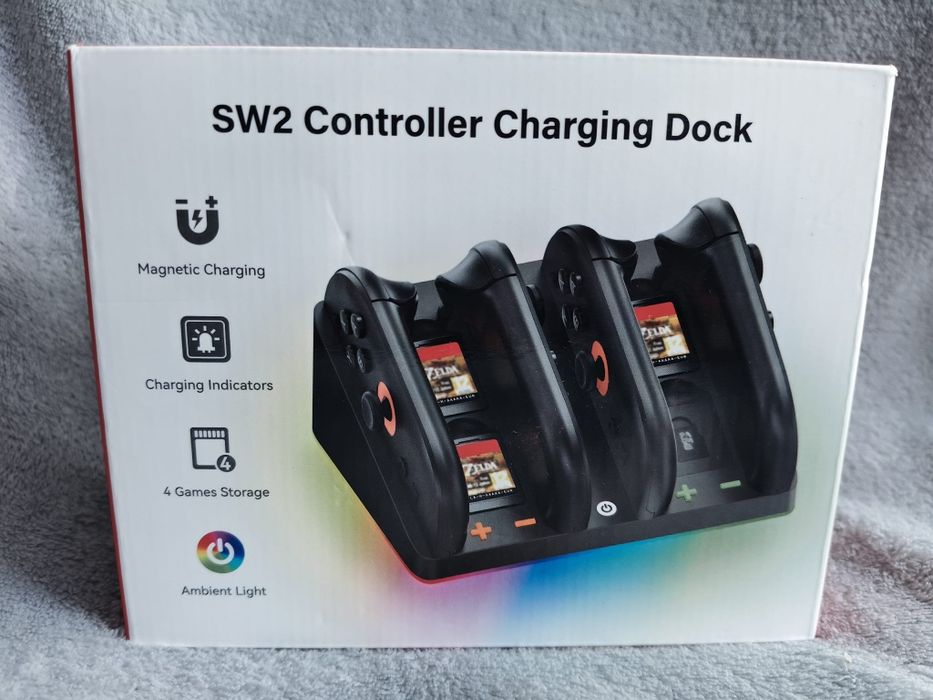 Stacja ładująca ładowarka SW2 swich nintendo joy-con