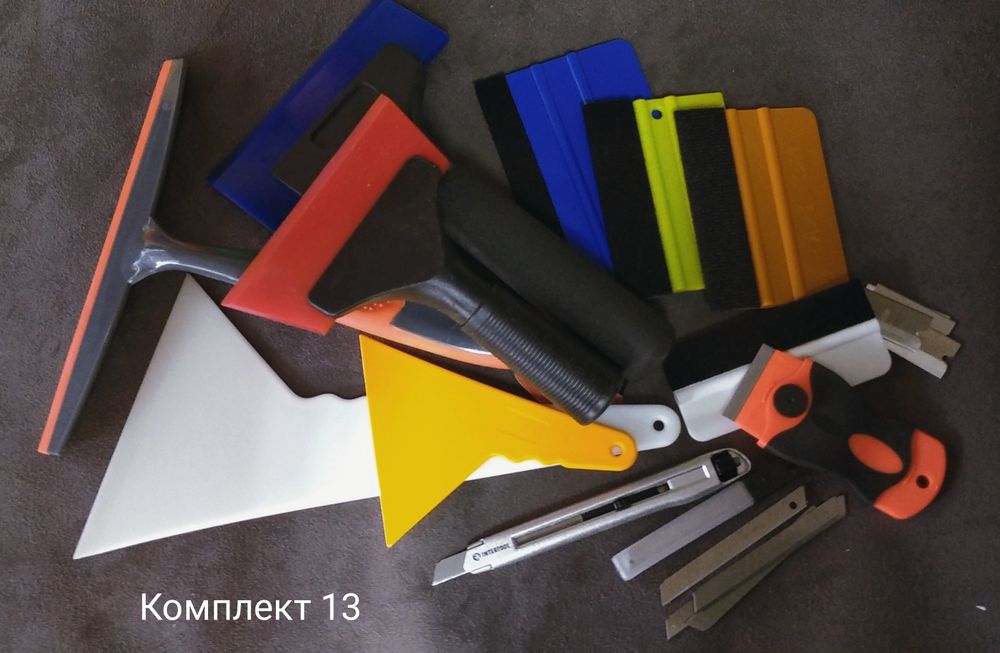 Вигонки поліуретанові для плівок , Ракелі , Інструмент для тонування