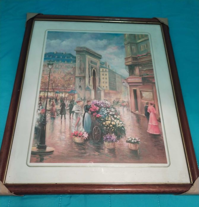Antique Frame with Glass