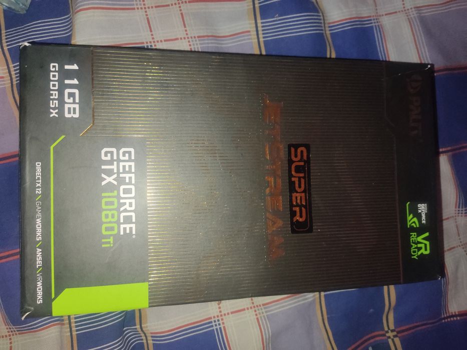 Видеокарта  GEFORCE GTX 1080 Ti  Super JetStream 11 GB GDDRSX  PALIT