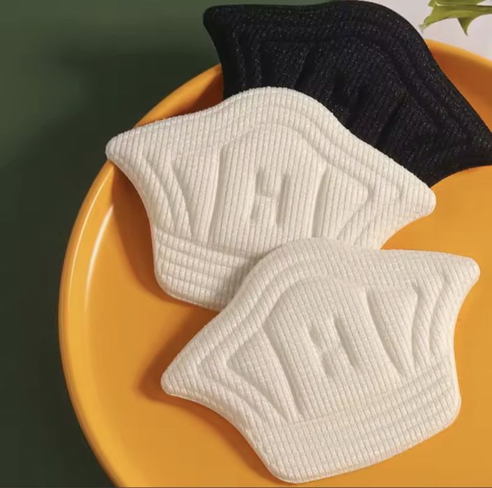 Накладки вставки у взуття від натирання п'ят 2 шт. Чорний 10 мм