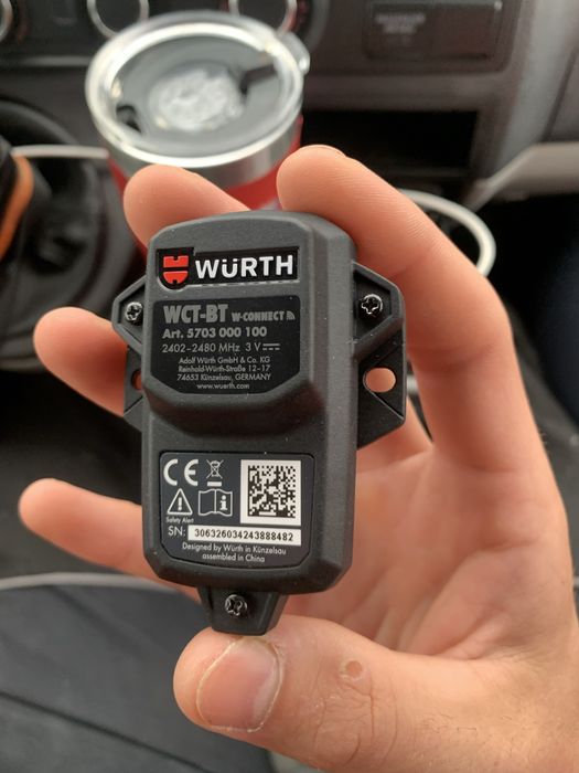 Wurth Tracker elektronarzędzi