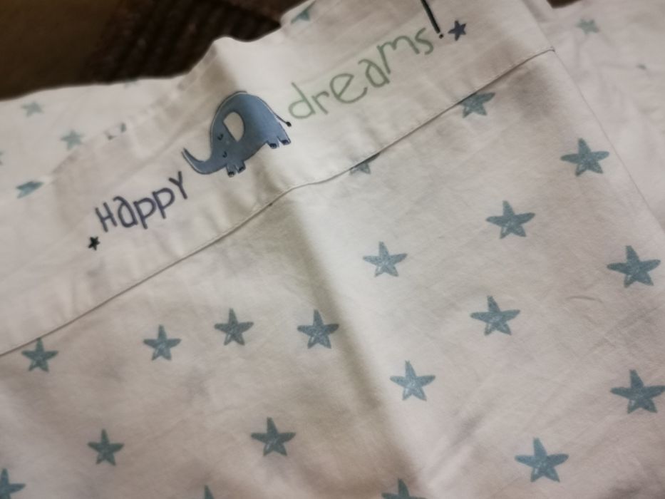 Lençóis para berço de bebé