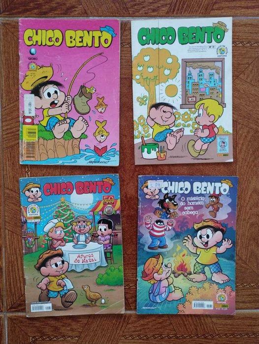BD Revistas Mónica, Cebolinha, Cascão, Magali e Chico Bento
