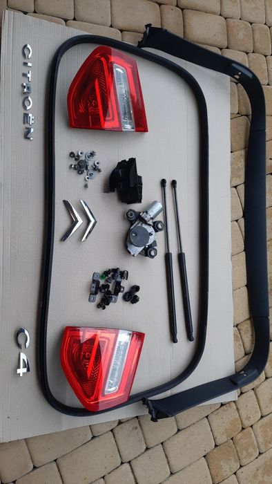 Citroen C4 picasso szyba  lampy