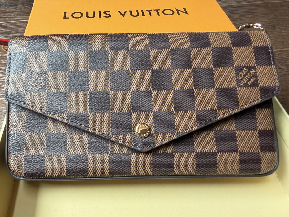 Torebka LV Louis Vuitton listonoszka brązowa z pudełkiem