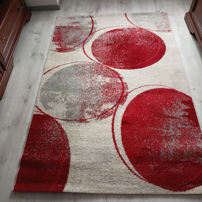 Dywan  w koła  135 x 200