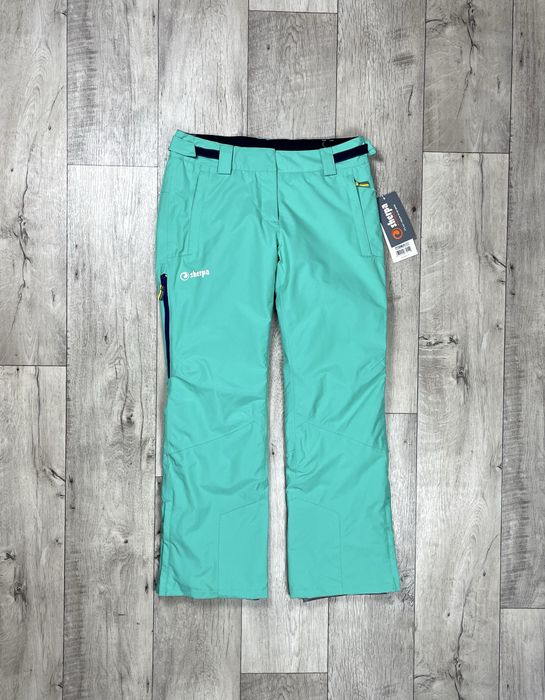 Sherpa outdoor штаны горнолыжные M размер новые бирюзовые
