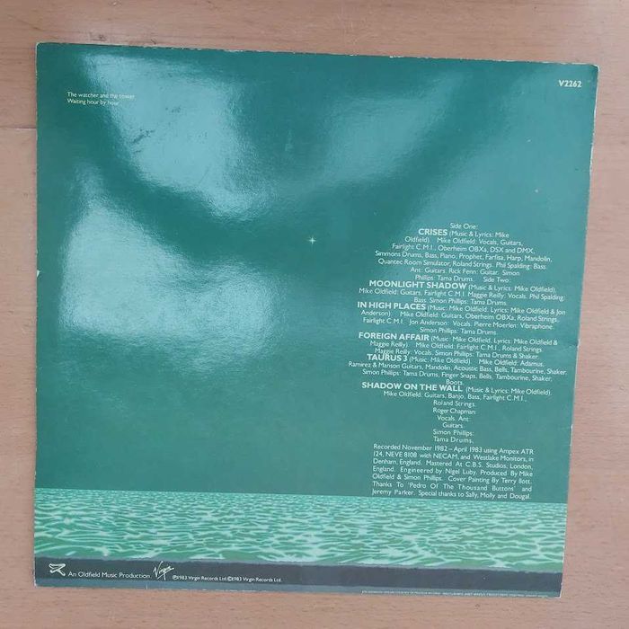 Płyta winylowa Mike Oldfield Crises
