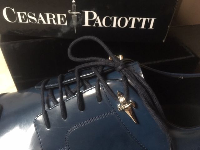 Чоловічі шкіряні туфлі/черевики Cesare Paciotti, Італія. Оригінал
