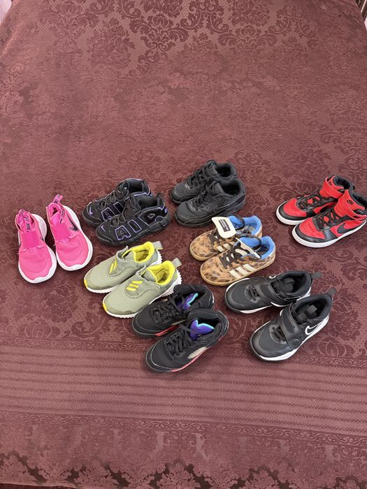 Дитяче взуття марки adidas, nike