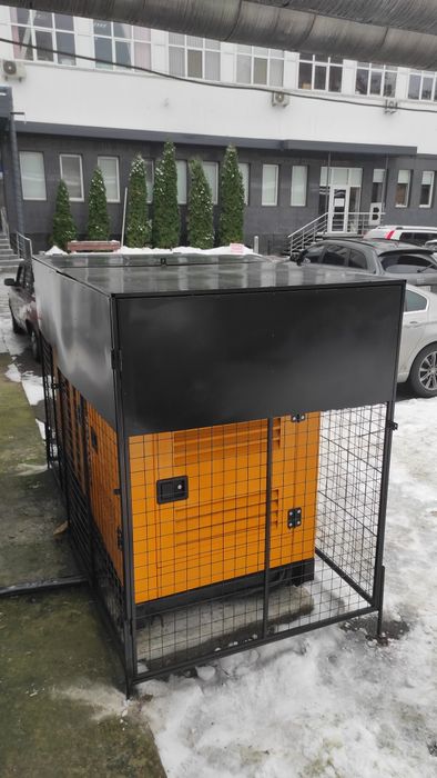 Антивандальная решетка для генератора, кожух, короб