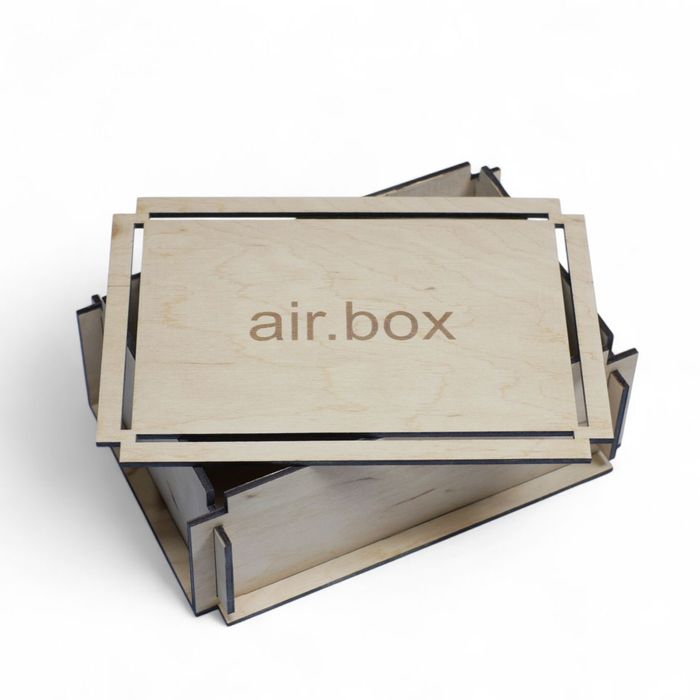 Дерев'яна подарункова коробка, коробка з фенери для подарка,  бокс