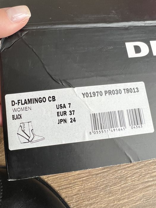 Казаки DIESEL женские сапоги ботинки