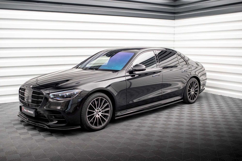 Спойлер Mercedes W223 сабля тюнинг элерон