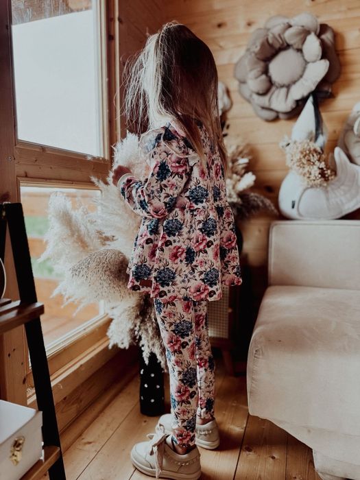 Legginsy print kwiatowy