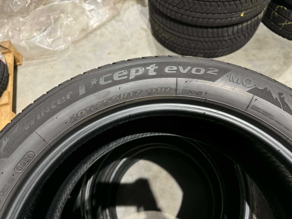 Opony zimowe 205/55 r17 Michelin/hankook 2024r-20r 4szt ZIMA 906#