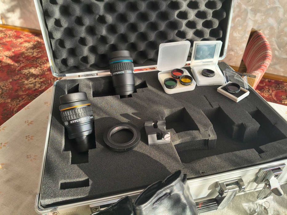 Baader Hyperion 17 mm + 5 mm | Walizka + filtry | Stan idealny