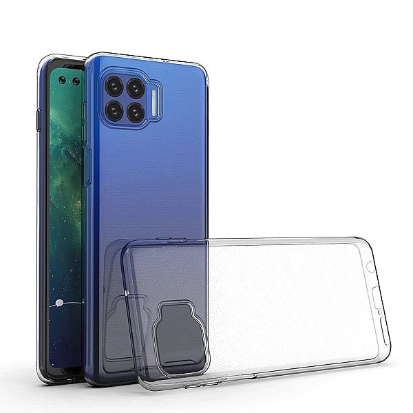 Żelowy pokrowiec etui Ultra Clear 0.5mm Motorola Moto G 5G Plus przezr
