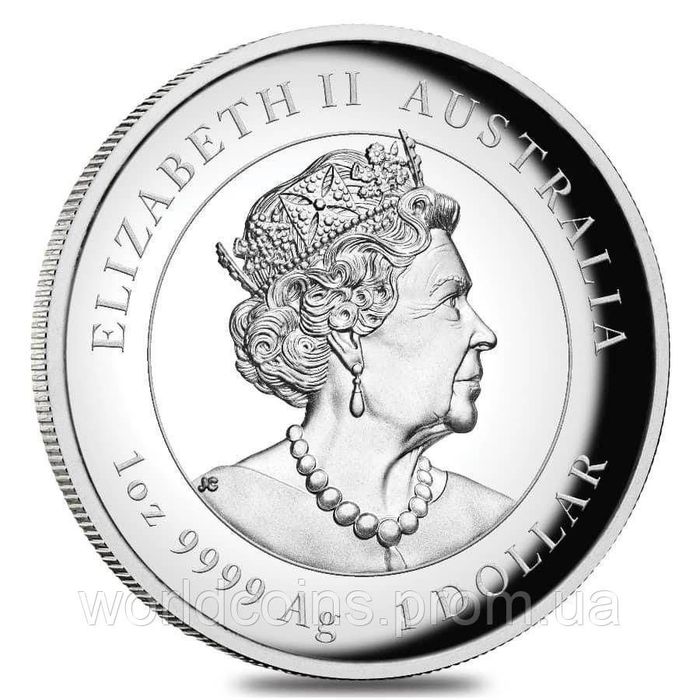 Колекційна срібна монета Рік Бика 2021 999,99 31,1г 2021р.