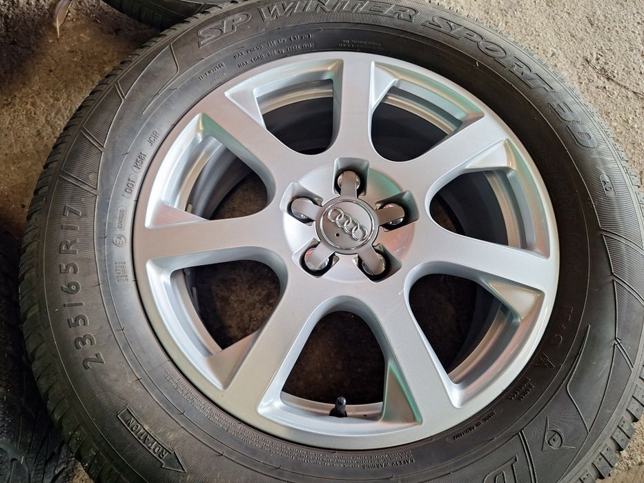 Alufelgi zima 5x112 17 ET37 Audi Q3 Q5 A3 A4 A6 oryginalne koła alusy