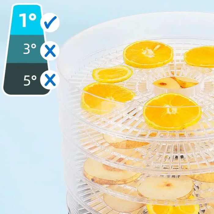 Електро сушарка для фруктів і овочів 5 ярусів, 800 Вт, Rainberg RB-912