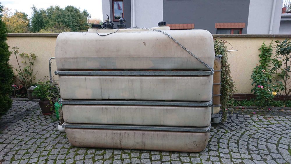 Zbiornik jednopłaszczowy 2500 litrów