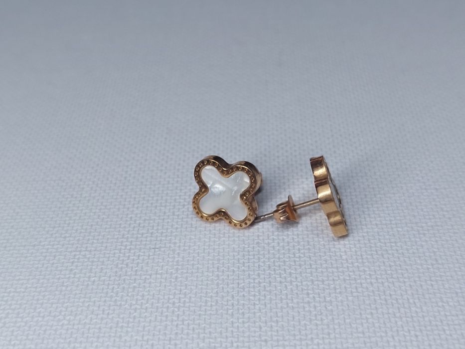 Сережки. Van Cleef Набор украшений, клевер