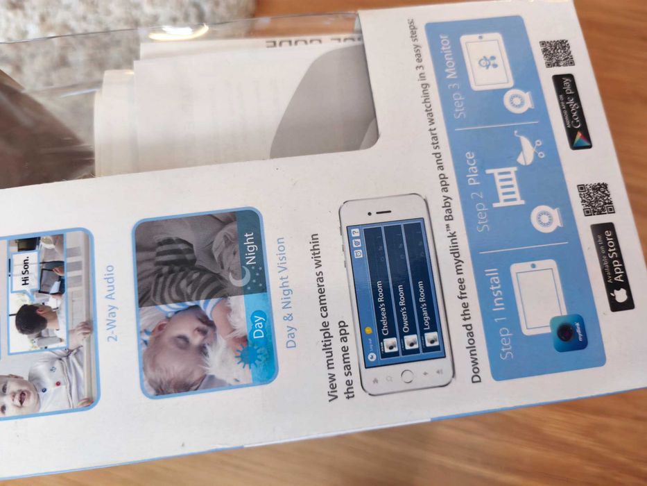 Câmara de Vigilância D-LINK Eyeon Baby Dcs-825L