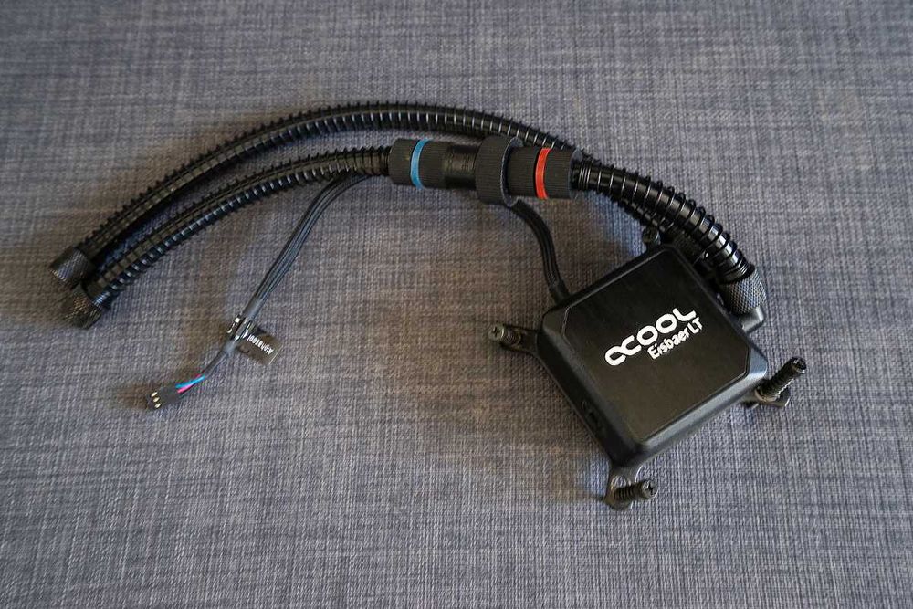 Radiador de cobre Alphacool Eisbaer LT360 360mm + 3 Ventoinhas 120mm