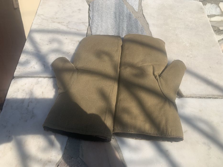 Рукавицы меховые очень тёплые