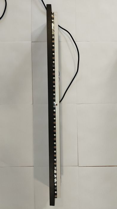 Painel de parede LED RGB Endereçável 80cm | WLED + OpenRGB (1 em stock