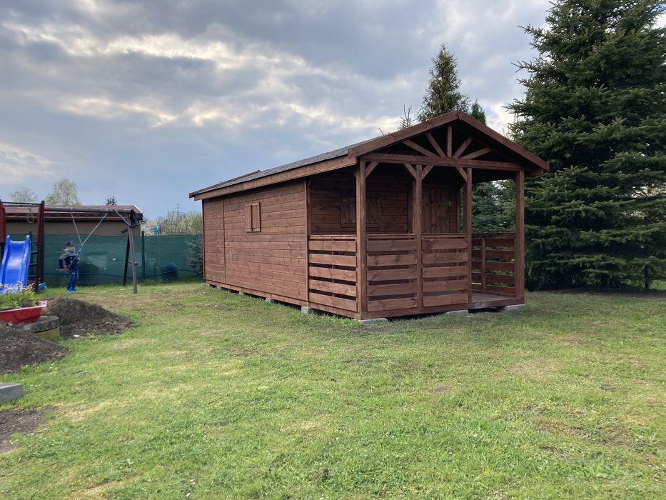 Domek ogrodowy Domek z altana