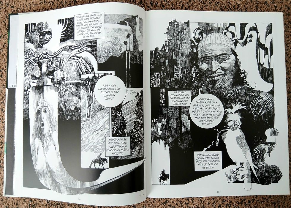 BD - Sharaz-de: Tales from the Arabian Nights (Sergio Toppi)