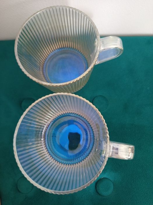 Kubki ryflowane holograficzne