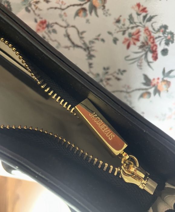 Jacquemus Le Bisou Leather Handbag Black