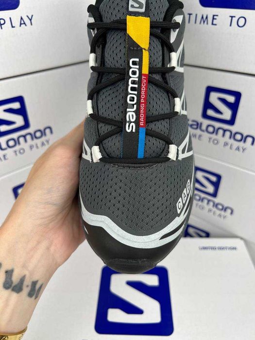 !ТОП! Salomon XT-6 Grey/White 36 37 38 39 40 41 42 43 44 45 46 саломон