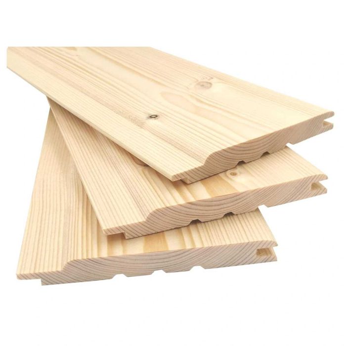 Deska elewacyjna, podbitka, boazeria ŚWIERK 14x121+kubek gratis, SAUNA