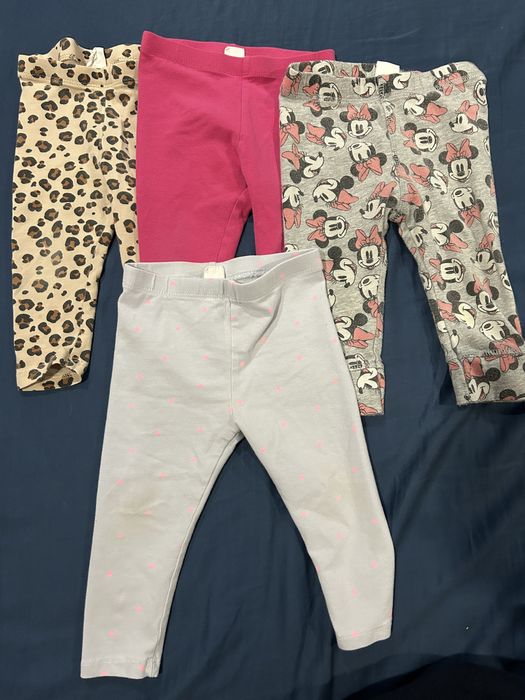 Legginsy cool club, h&m, sinsay rozmiar 74